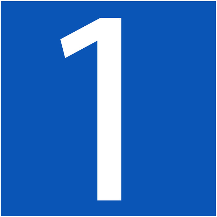 Plaque de porte carrée 1er étage_c
