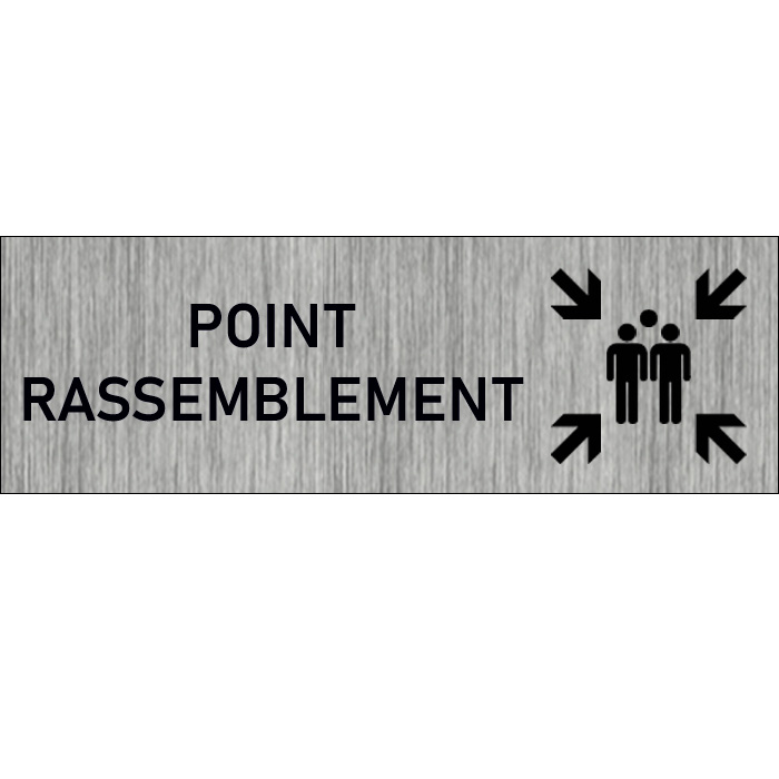 plaque Point de rassemblement 
