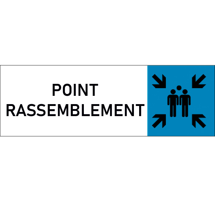      

Plaque point de rassemblement rectangle 