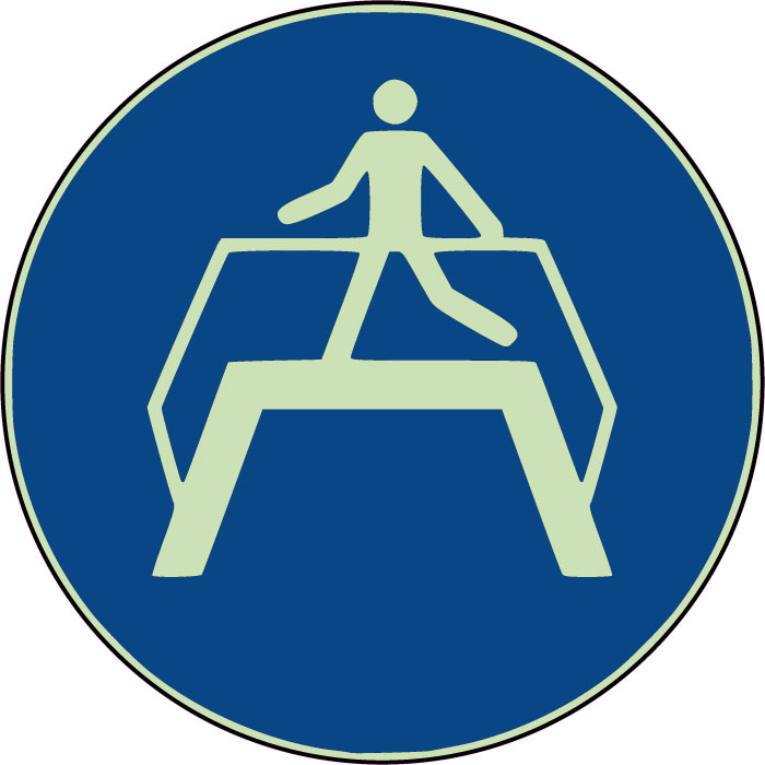  Panneau Utiliser la passerelle photoluminescent