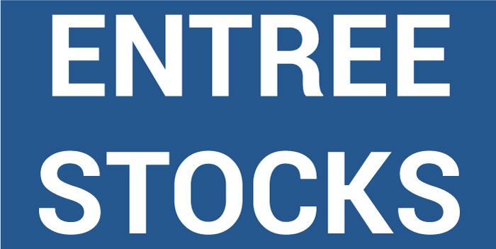 Plaque de porte ENTRÉE STOCKS
