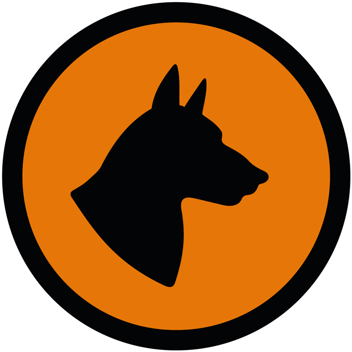 Pictogramme Attention au chien