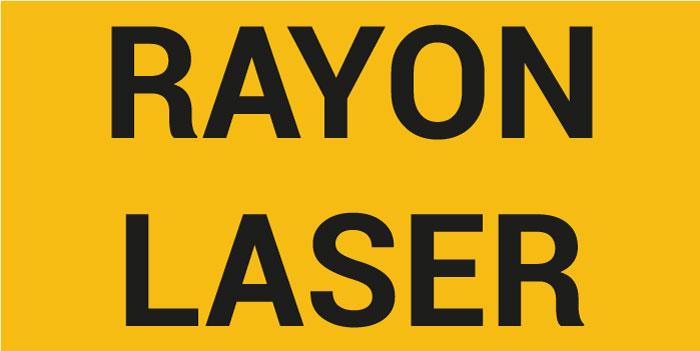Pictogramme RAYON LASER
