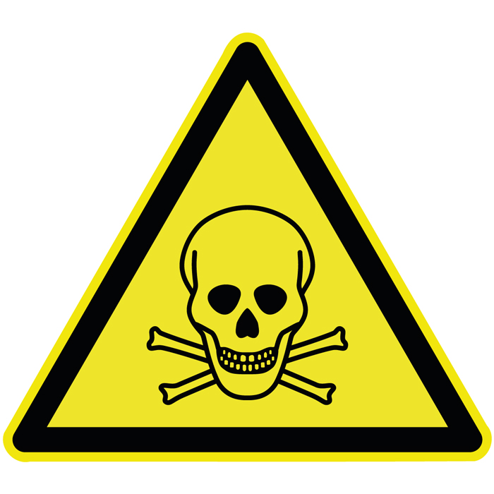 Pictogramme Attention danger de mort