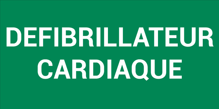 Pictogramme DÉFIBRILLATEUR CARDIAQUE
