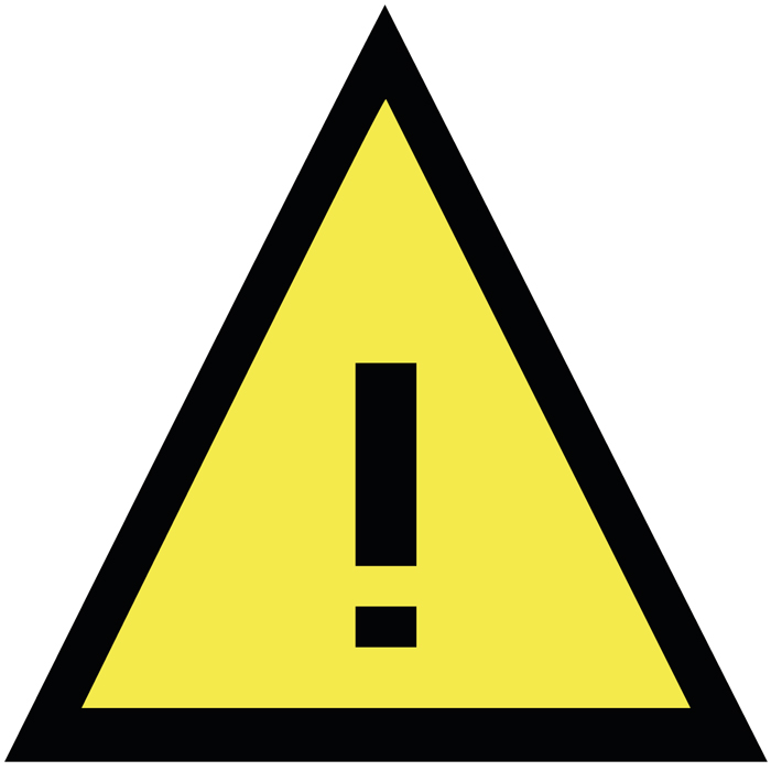 Pictogramme Danger particulier