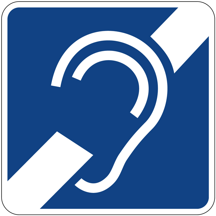 Pictogramme Handicap auditif