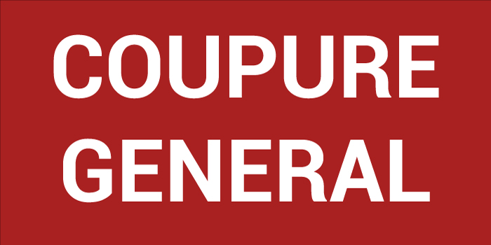 Pictogramme COUPURE GÉNÉRALE
