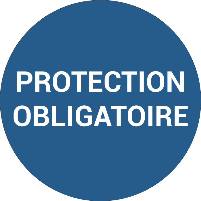 Pictogramme PROTECTION OBLIGATOIRE
