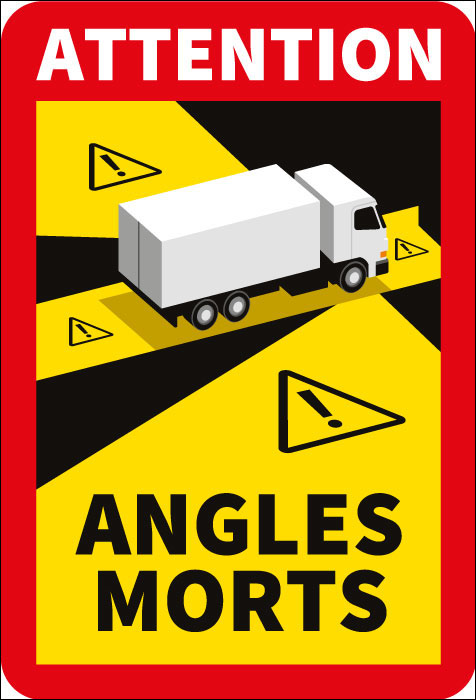 Pictogramme Panneau-danger-angles-morts-camion