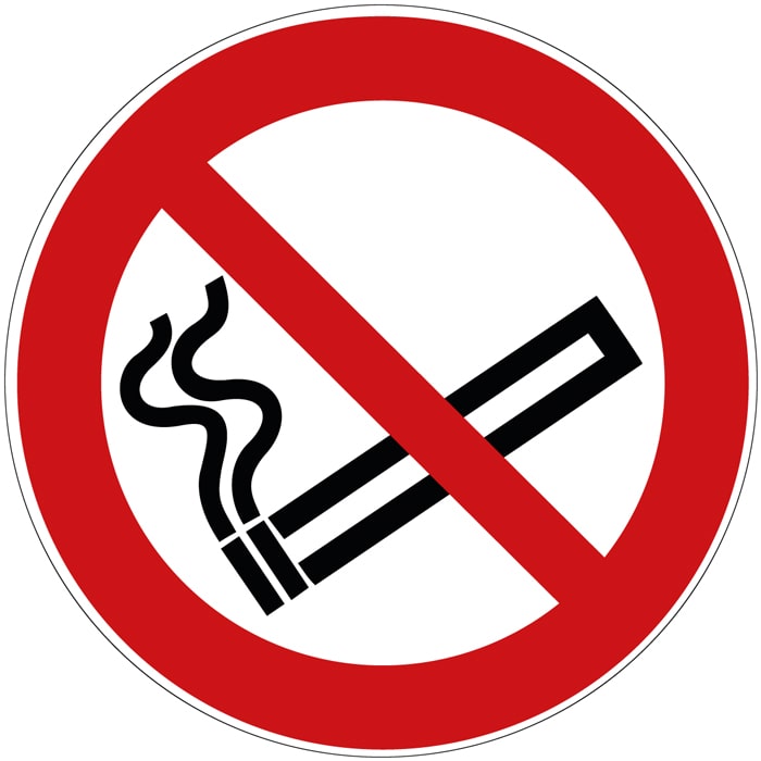 Pictogramme Interdiction de fumer