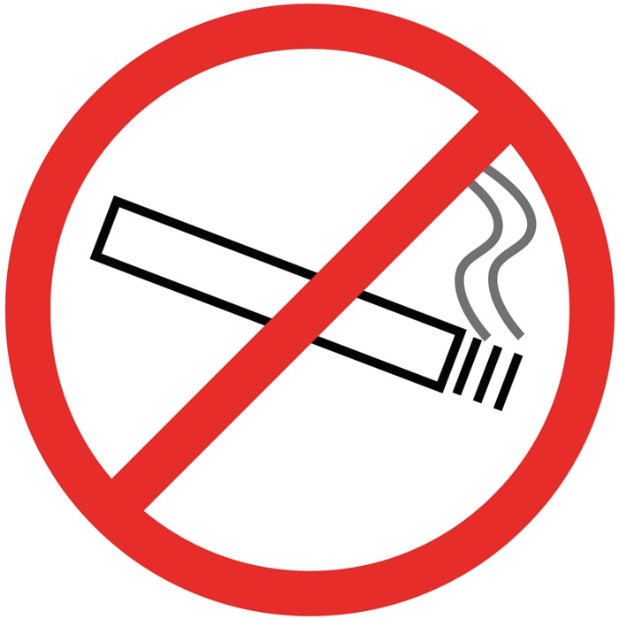 Pictogramme Interdiction de fumer dans cette salle