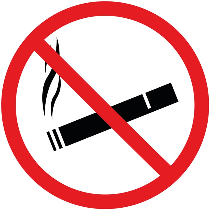 Pictogramme Panneau interdit de fumer