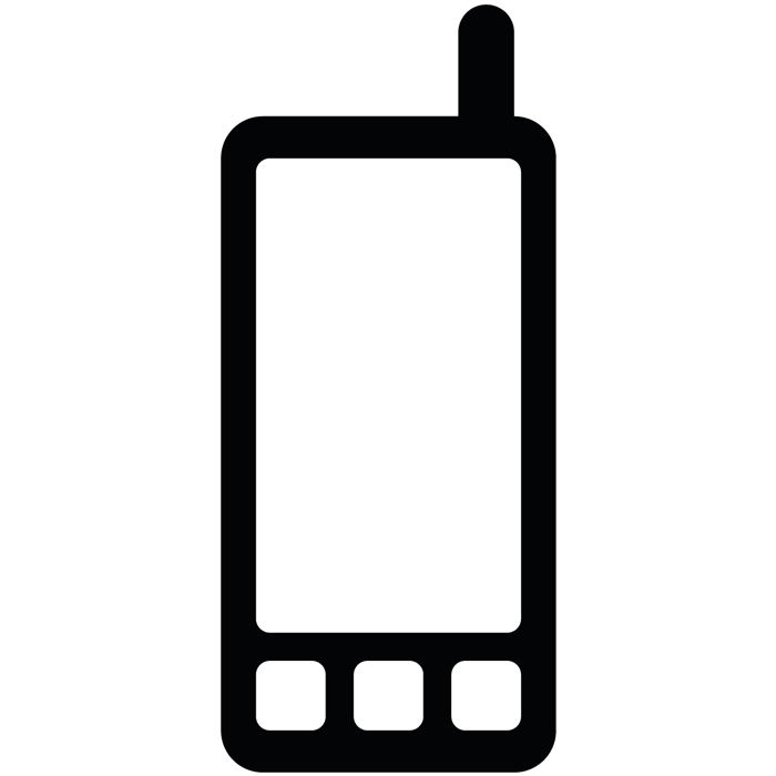 Pictogramme Appels téléphoniques autorisés