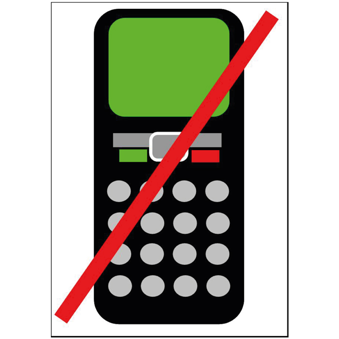 Pictogramme Téléphone interdit