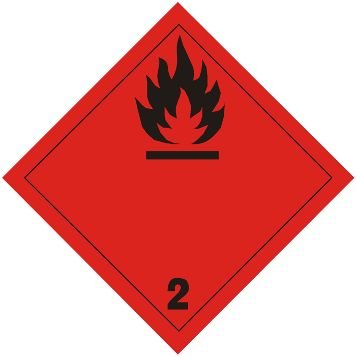 Pictogramme ADR_2.1