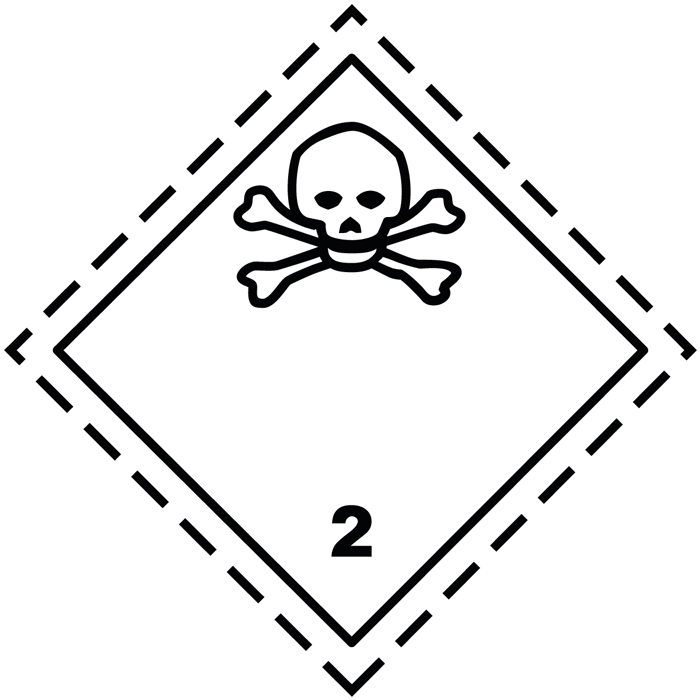 Pictogramme ADR_2.3