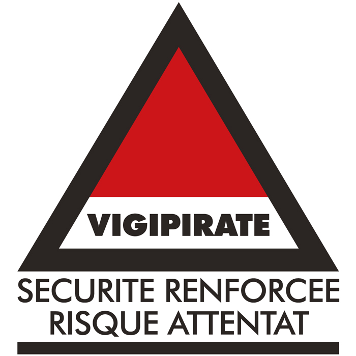 Panneau Vigipirate Sécurité renforcée risque attentat