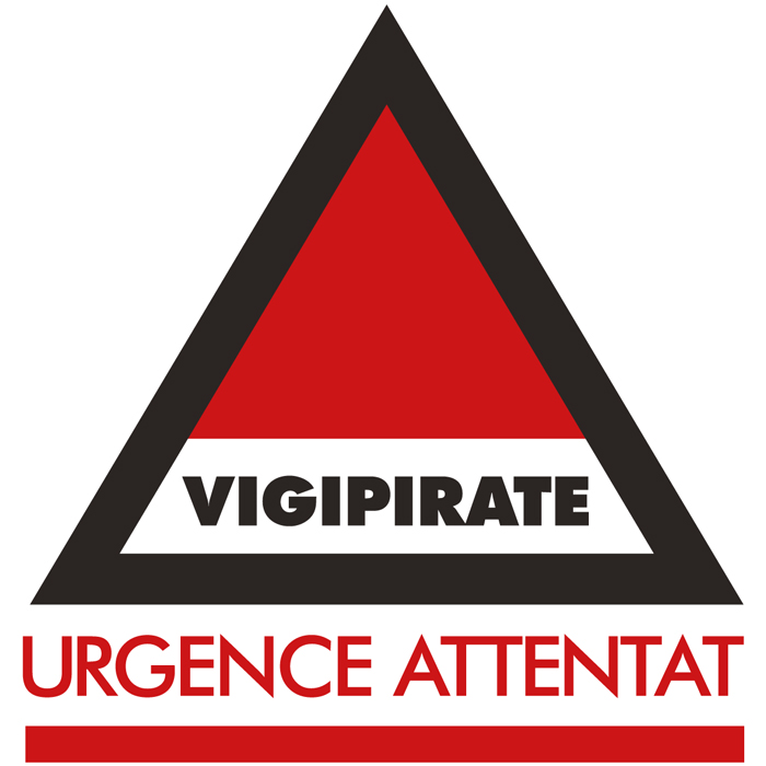 Panneau Vigipirate Urgence attentat