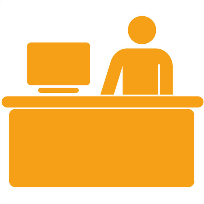 Panneau bureau des élèves orange