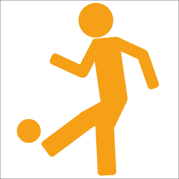 Panneau salle de foot indoor