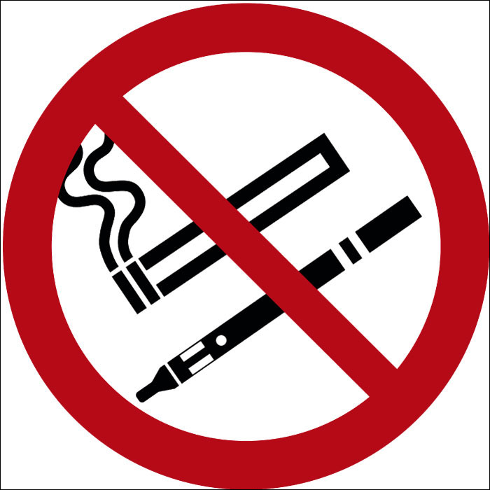 Pictogramme Interdiction de fumer et vapoter 2
