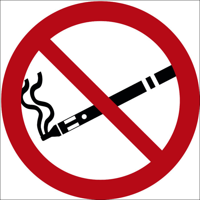 Pictogramme Interdiction de vapoter 4