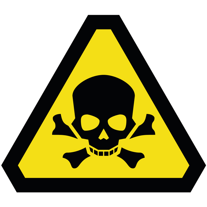 Danger matières toxiques