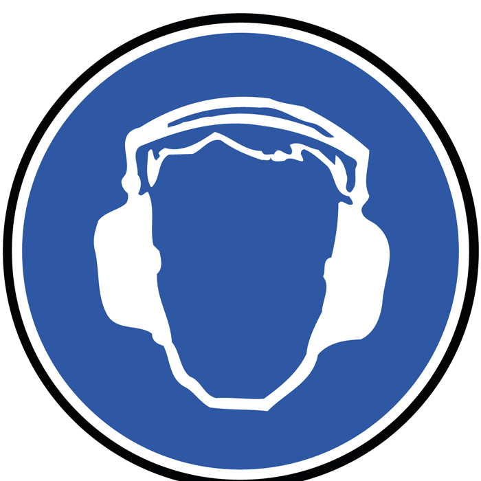 Pictogramme Protection auditive obligatoire photoluminescente