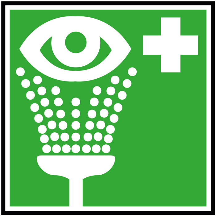 Pictogramme Équipement rinçage des yeux