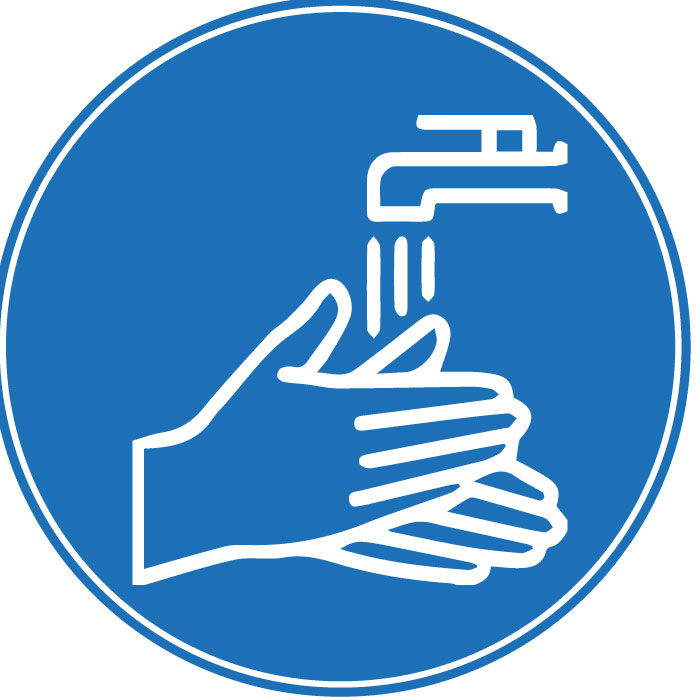 Pictogramme Lavage des mains obligatoires