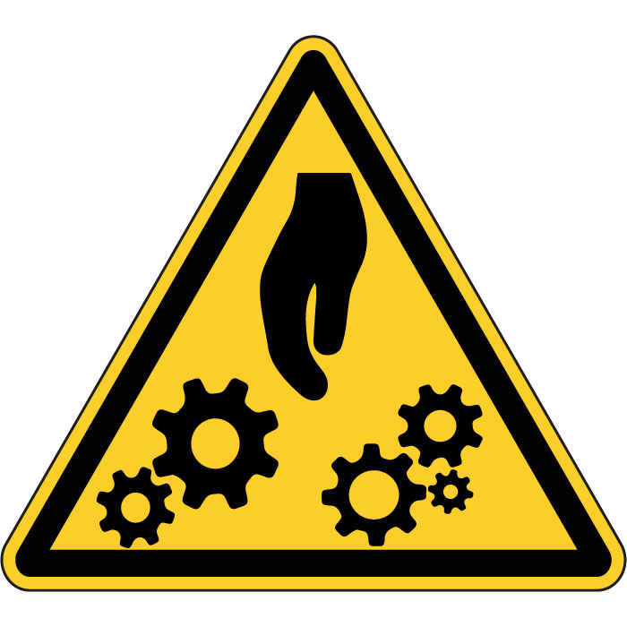 Pictogramme Danger d´écrasement - STF 3001S