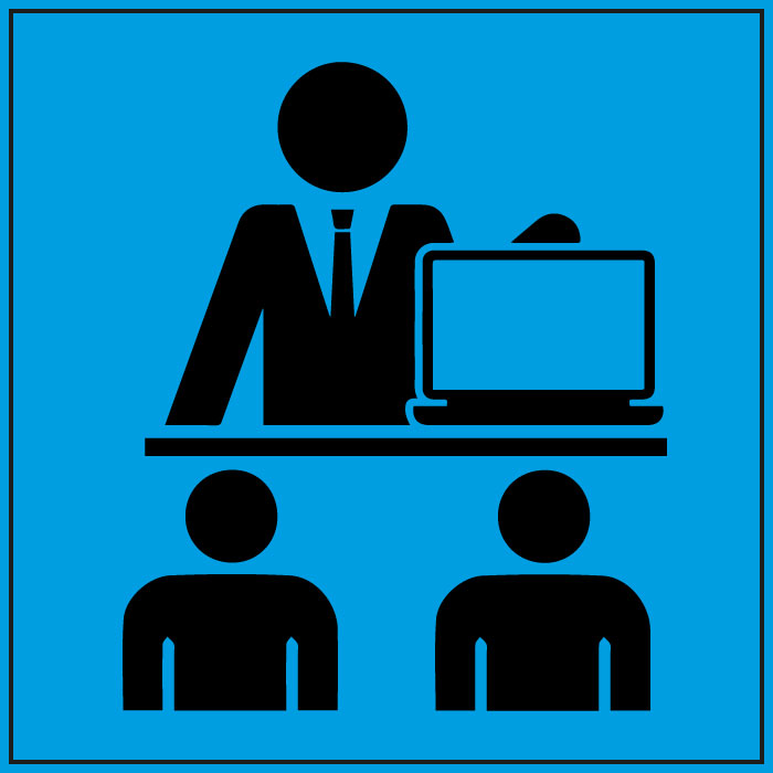 Panneau Salle informatique
