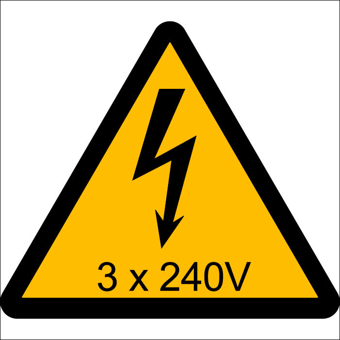 électricité-3x240V