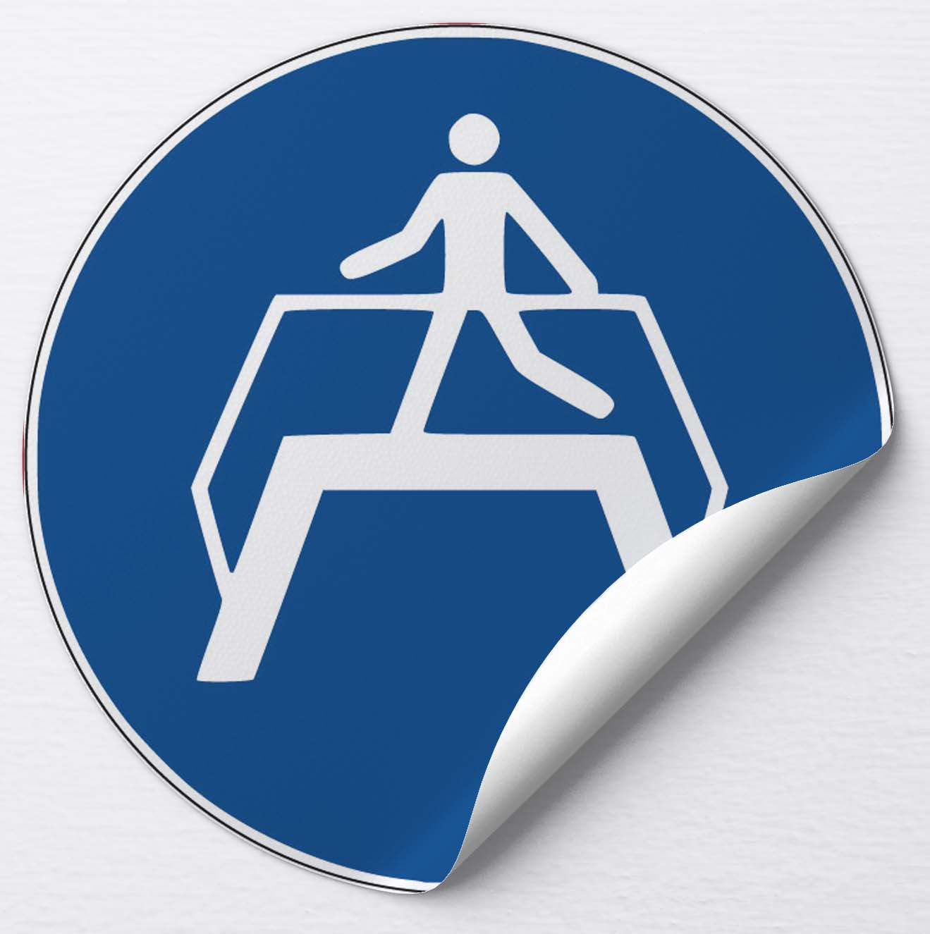 Autocollant Utiliser la passerelle