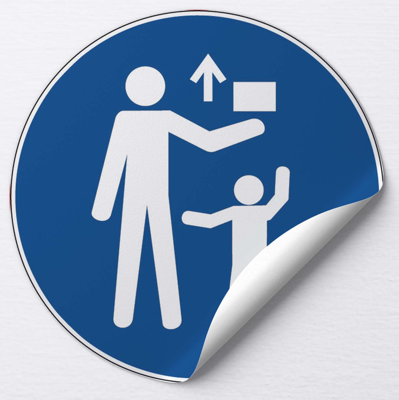 Autocollant Tenir hors de portée des enfants