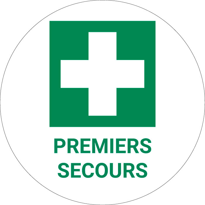Panneau pictogramme Premiers secours
