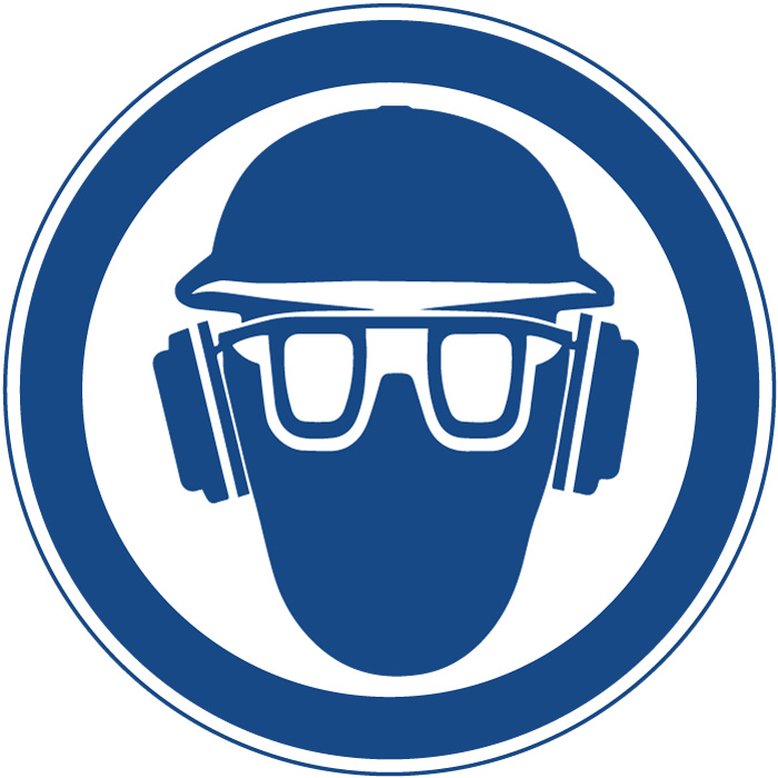 Pictogramme port casque et lunette