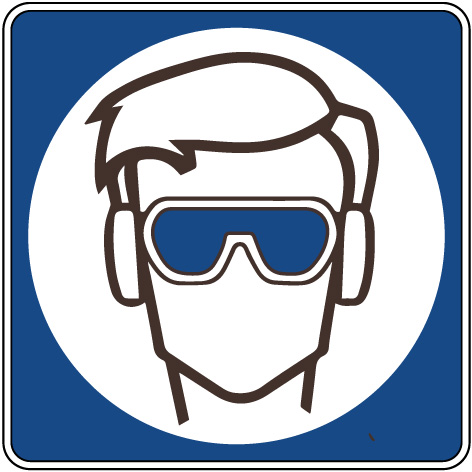 Pictogramme lunettes de protection