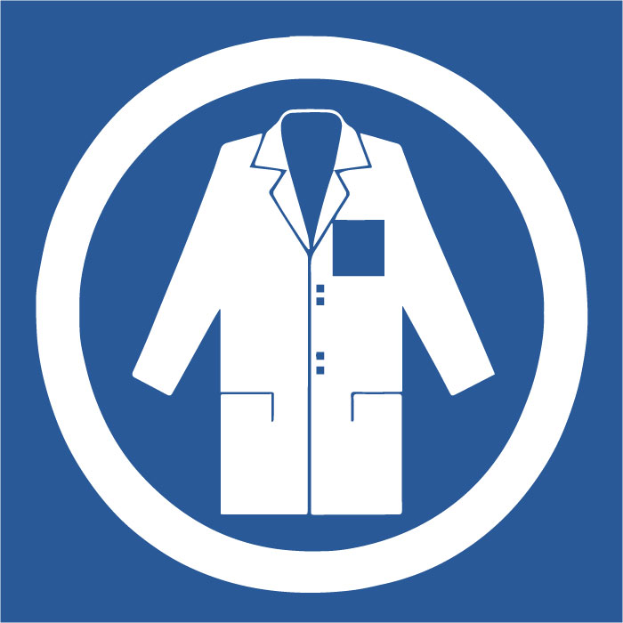 Pictogramme Obligatoire de Blouse Jetable