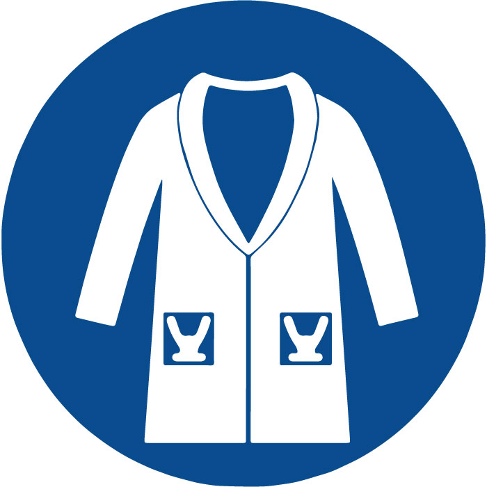 Pictogramme Obligatoire de Port de Blouse