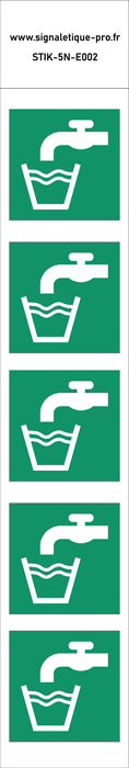 Panneau eau-potable 5N