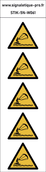 Panneau Pratique du kitesurf 5N 
