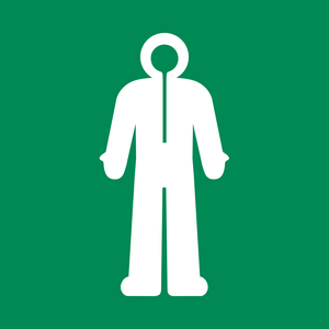 Pictogramme Vêtements de survie ISO 7010 E056