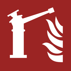 Pictogramme Monitor incendie ISO 7010 F015