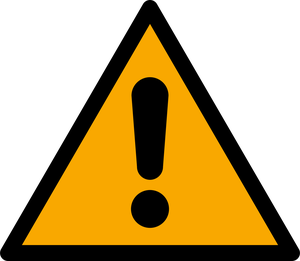 Pictogramme Avertissement général ISO 7010 W001