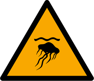 Pictogramme Méduses ISO 7010 W069