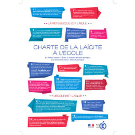 Affiche Charte de la laicité