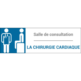 Plaque de porte classique Chirurgie cardiaque