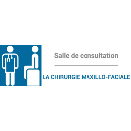 Plaque de porte classique Chirurgie maxillo-faciale